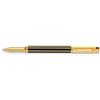 Caran d'Ache-Penna a sfera placcata oro Varius Penna roller Penna a sfera Nero (China Black)