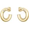 BOSS Jewelry Collana, Braccialetto Rigido o Orecchini a Cerchio da Donna Collezione LIVE in Acciaio Inossidabile con Placcatura Oro Giallo