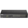 D-Link DGS-1016D Switch 16 Porte Gigabit, Nero