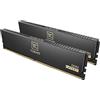 TEAMGROUP T-Create Expert CTCED564G6000HC34BDC01, modulo di memoria RAM DDR5 da 64 GB (2 x 32 GB) 6000 MHz (PC5-48000) CL34, Black-UDIMM