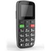 SweetLink Telefono Cellulare per Anziani con Tasti Grandi, GSM Telefoni Cellulari Anziani Volume Alto, Contatti con Immagini, Funzione SOS, Chiamata Rapida, Nero