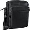 STILORD Vittorio Borsello Uomo Tracolla Pelle Vera Piccola Borsa Uomini Tablet 9,7 Pollici iPad Borsellino Uomo Regolabile Borsa in Pelle Signori Vintage Colore:nero