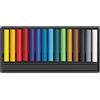 Caran d'Ache Swisscolor 7002.815 - Matite colorate in cera impermeabile, 15 pezzi, multicolore