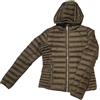 CIESSE PIUMINI Giacca con cappuccio Aghata Tg.44 Verde Militare