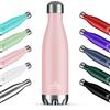 Mont-Clair H2O Borraccia Termica 750ML in Acciaio Inox, Borracce Termiche - 12h di Bevanda Calda e 24h di Bevanda Fredda - Senza BPA, Bottiglia Acqua, Borraccia 750ML Rosa