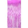 Folat 27586 Tenda per Feste - Sparkling Pink - 1 x 2 m - Stelle filanti in alluminio per matrimoni, feste, decorazioni, cabine fotografiche e decorazioni per palchi di festival