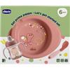 Chicco Set pappa 6m+ rosa - chicco