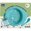 Chicco Set Pappa 6m+ Azzurro - Chicco
