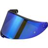 JQF Gear Visiera Casco Moto,Sostituzione Visiera Casco Moto per K6 K6S,Visiere per Casco Moto,Moto Casco Parabrezza,Visiera casco integrale (Cromo blu)
