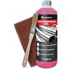Veddelholzer Premium 500 ml gel convertitore di ruggine con panno abrasivo e pennello. Sbloccante antiruggine, protettivo antiruggine, rimozione antiruggine per metallo, auto, moto, bicicletta ecc
