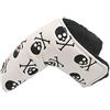 Beehive Filter Alveare Teschio Ossa Filtro per mazza da golf Putter, Copritesta per tutte le marche Scotty Cameron Titleist Taylormade Callaway Ping lama Putter, White 1