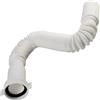 AERZETIX - C74176 - Tubo/raccordo estensibile per sifone 1 1/2'' di lavabo/lavello - lunghezza 340mm diametro 40mm - flessibile/connessione di scarico sanitario - in plastica