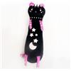 Nice Peluche Momomi Takai Yuki Gatto Nero con Stelle 120 Cm di Nice