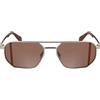 CALVIN KLEIN JEANS CKJ25202S Occhiali, Light Gold, Taglia Unica Unisex-Adulto