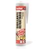 Fischer Sigillante Refrattario SR Nero, Fino A 1200° (1500° Picco), Resistente Alle Alte Temperature E Al Calore, Per Giunti, Caminetti, Barbecue, Stufe, Forni, Caldaie, 544448