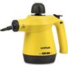 G3 Ferrari G90036 Attivap Pulitore a vapore, 1100W, Capacità 350 cc, Pressione 4 Bar, 30 g/min volume vapore, Protezione contro l'umidità, Tappo di sicurezza, Riscaldamento rapido, Giallo