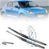 TGCXHRF Tergicristalli 20 + 19 Tergicristalli per Suzuki Swift V 2017 2018 2019 2020 2021 2022 Tergicristalli per finestrini anteriori per auto