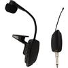 Wireless Instrument Microphone Saxophone Sassofono Compatibile 2 Microfono Wireless 4G con Batteria Ricaricabile