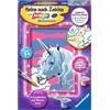 Ravensburger CreArt 29609 - Unicorno - dipinto con numero per bambini dai 7 anni in su, set da pittura con cornice, pennello e colori acrilici, regalo per ragazze e ragazzi