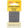 Kleiber - Filo di Lino 11,8 x 6,2 x 0,4 cm, Grigio Scuro