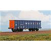 NME 543693 Carro Eamons livrea Wascosa blu con lanterne di coda stile FS