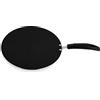 AM Home and Kitchen Padella antiaderente Tawa (30,5 cm) - ideale per Chapati, pancake, crêpes e dosas - distribuzione uniforme del calore, pulizia rapida, manico per mantenere fresco