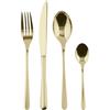 SAMBONET SET POSATE, TASTE MIRROR PVD CHAMPAGNE, Set 24 pezzi