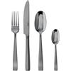 SAMBONET SET POSATE, FLAT NERO PVD, Set 24 pezzi