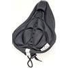 CarbonEnmy Coprisella per bicicletta, con imbottitura in gel 3D, 270 mm x 170 mm, Nero