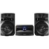 Panasonic SC-UX104EG-K - Micro musica CD (Bluetooth, sintonizzatore (DAB+/FM), USB, AUX-IN, DJ Jukebox, 300 Watt RMS) (SC-UX104EG-K)