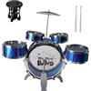 Set di batteria jazz per bambini, giocattoli a percussione leggeri per il