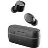 Skullcandy Cuffie In-Ear Jib, True Wireless, Bluetooth 5.0, Resistenti All'Acqua, 22 Ore di Autonomia - Nero
