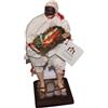OGGETTISTICA Statua Artigianale ACAMPORA PULC02CESTINO Con Busto Pulcinella Napoli