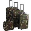 Rockland, Set di valigie Journey, morbide, verticali, Mimetico, 4-Piece Set (14/19/24/28)
