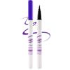Lestpola Eye Liner viola waterproof, opaco setoso matita occhi liquido alle sbavature, colore intenso eyeliner, impermeabile e durevole 24H, pennino ultra sottile per un controllo facile, trucco per Cosplay