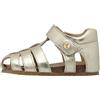 Falcotto Alby-Sandali Semi Chiusi in Pelle, Platino 19