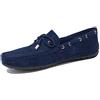 Evoga Mocassini uomo casual eleganti estivi scarpe espadrillas Barca (41, C3 Nero)