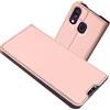 Ailisi Cover Per Samsung Galaxy A40 – Custodia A Libro In Pelle PU Con Portafoglio, Funzione Supporto, Chiusura Magnetica, Design Orso Cartoon Grigio - 2