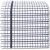 A & B TRADERS - Strofinacci in 100% spugna di cotone, confezione da 6, canovacci da cucina super assorbenti, morbidi al tatto, colore: nero