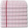 A & B TRADERS - Strofinacci in 100% spugna di cotone, confezione da 6, canovacci da cucina super assorbenti, morbidi al tatto, colore: rosso
