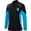 NC Muta giacca da uomo e donna, 2 mm in neoprene con cerniera frontale a maniche lunghe, Surf, nuoto subacqueo, top (M, donna)