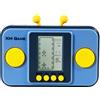 TAQY Console di Gioco Creatività Brick Portatile Retrò 26 Giochi a Blocchi Livello/velocità Regolabile Bottoni in Morbido Silicone Battaglia Corse Regali per Bambini Giocattoli Elettronici (Blue)