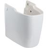 GEBERIT - SMYLE SEMICOLONNA PER LAVABO IN VETROCHINA BIANCO 500.576.01.1