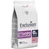 Generico Exclusion Hypoallergenic All breeds Puppy Maiale e Piselli 12kg, alimento completo ipoallergenico per cani cuccioli di taglia piccola con intolleranze alimentari.