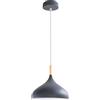 LEDSone moderna lampada a sospensione grigia a forma di moschea lampada a sospensione industriale ideale per sala da pranzo, bar, club e ristoranti
