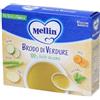 Mellin - Brodo di Verdure per Tutta la Famiglia, 100% Gusto Delicato, 10 Bustine Monodose