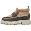 Candice Cooper Chado Easy Fur Warm 2 Dusty Calf/Felt Beige/Black-Taupe