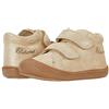 Naturino Cocoon VL Suede Glitter Platinum Sneaker Casual da Bambina