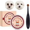 GJYC PET Unguento per Rimuovere Le Macchie di lacrimazione Naturale per Animali Domestici con Spazzola Professionale - Cura Delicata ed Efficace degli Occhi per Cani e Gatti, rimuove Le Macchie di