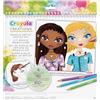 CRAYOLA Creations - Super Album Make-Up Artist, per Disegnare Trucco e Acconciature alla moda, con Stencil e Stickers, Attività Creativa e Regalo, da 8 anni, 04-1056